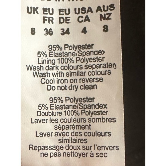 NWT PrettyLittleThing Green Floral Print Mesh Scoop Back Flare Sleeve  Dress - 4 - Picture 6 of 6